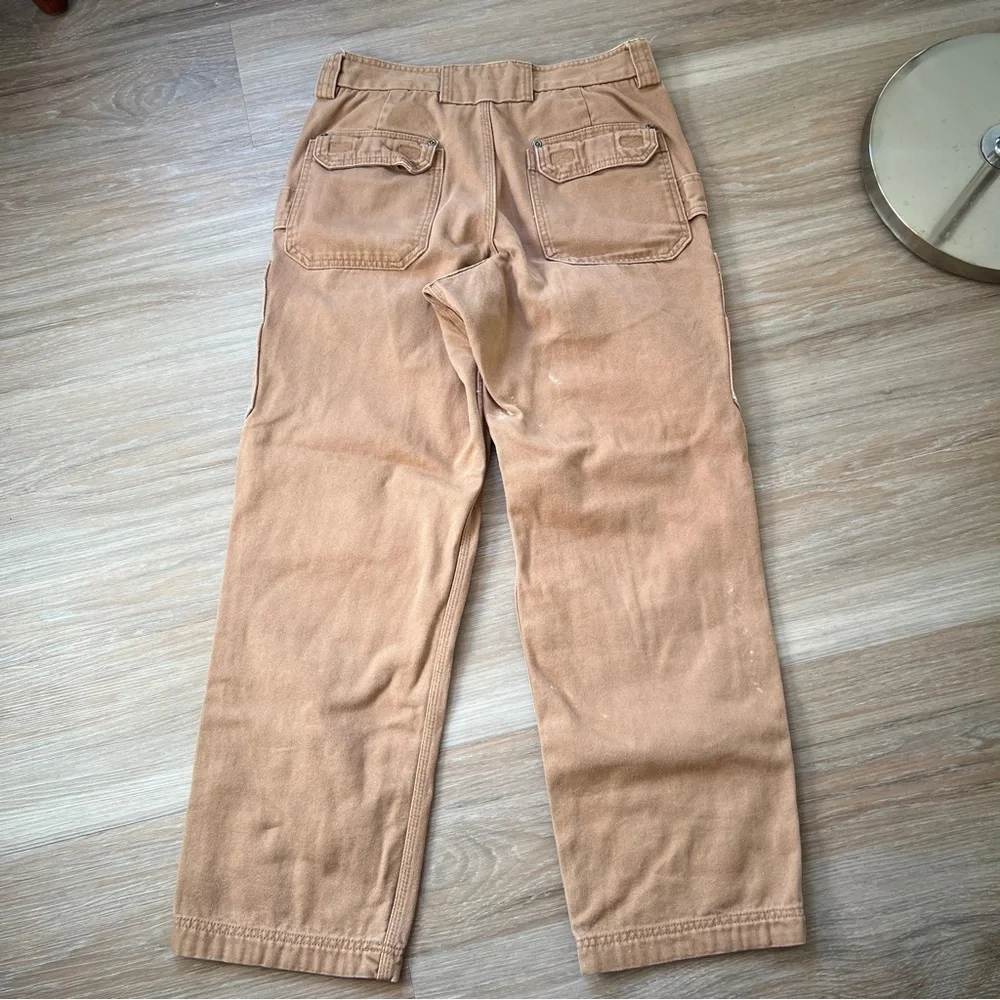 Duluth Trading Co Cargo Work Pants 32x32 (actual 31x29) Relaxed Fit Cotton - Picture 2 of 9